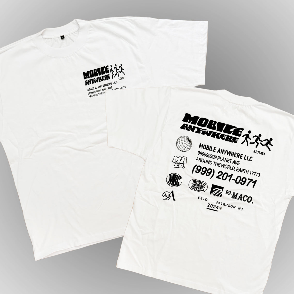9x9 Planet Avenue T-Shirt