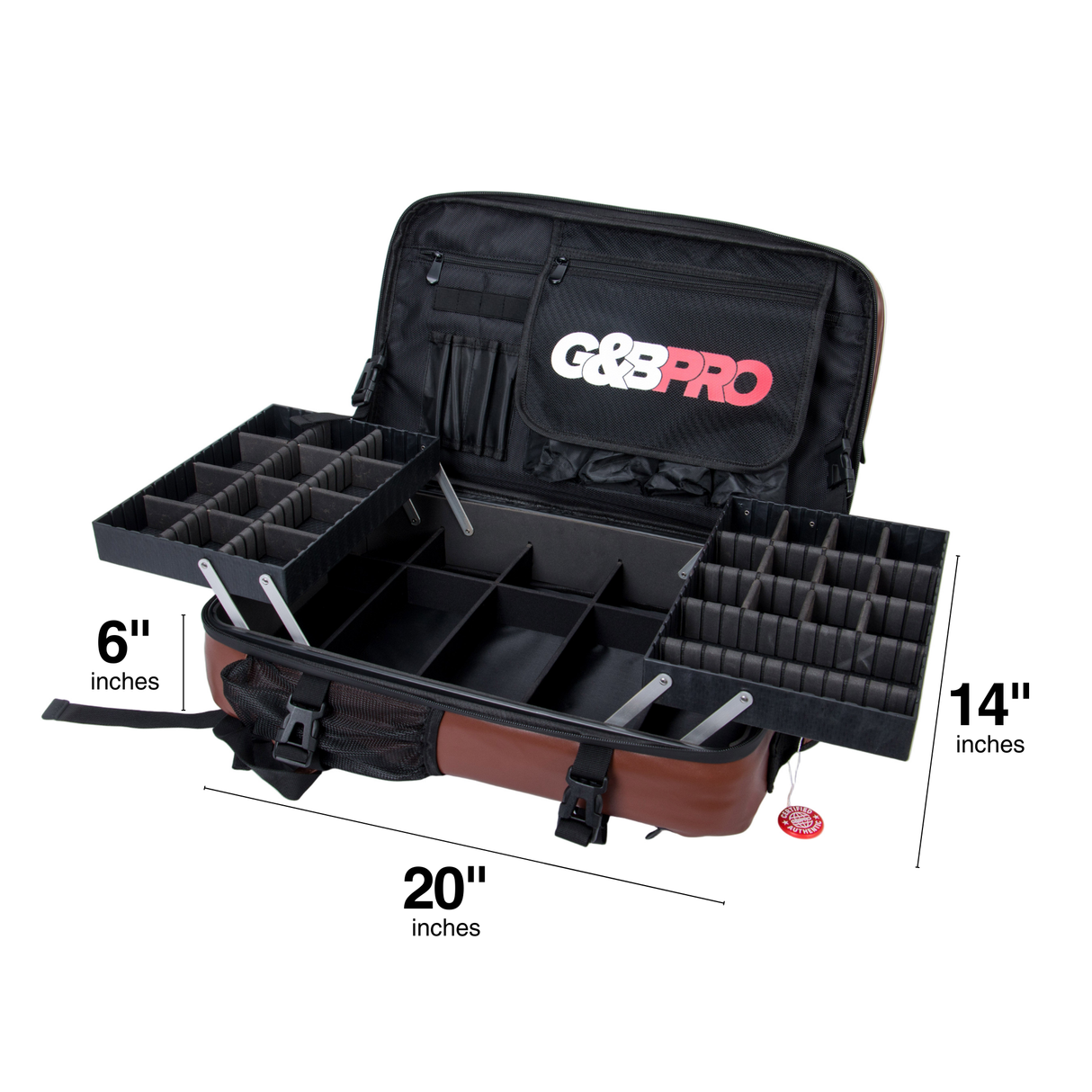Premium Leather Full Size Mobile Station