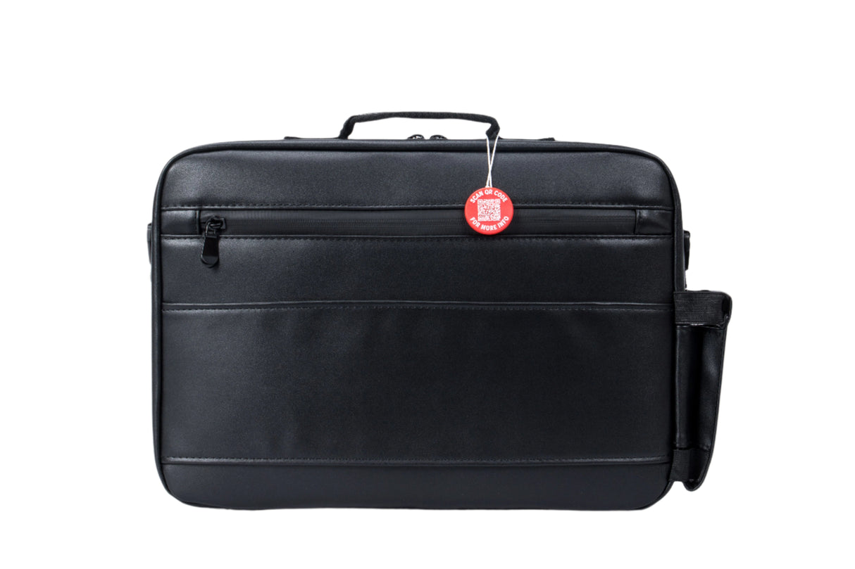 Premium Leather Crossbody Mobile Station
