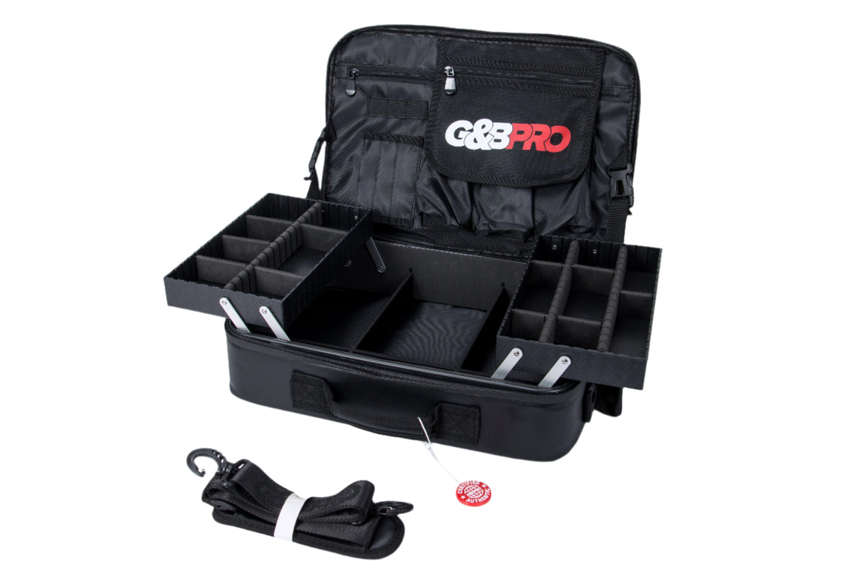 Premium Leather Crossbody Mobile Station