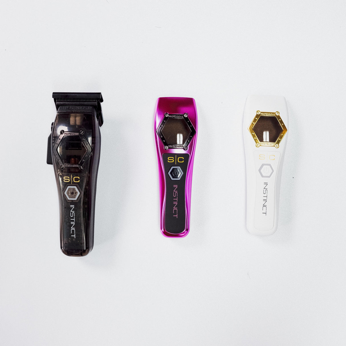 StyleCraft Instinct Professional Vector Motor Cordless Hair Tools with Intuitive Torque Control metal