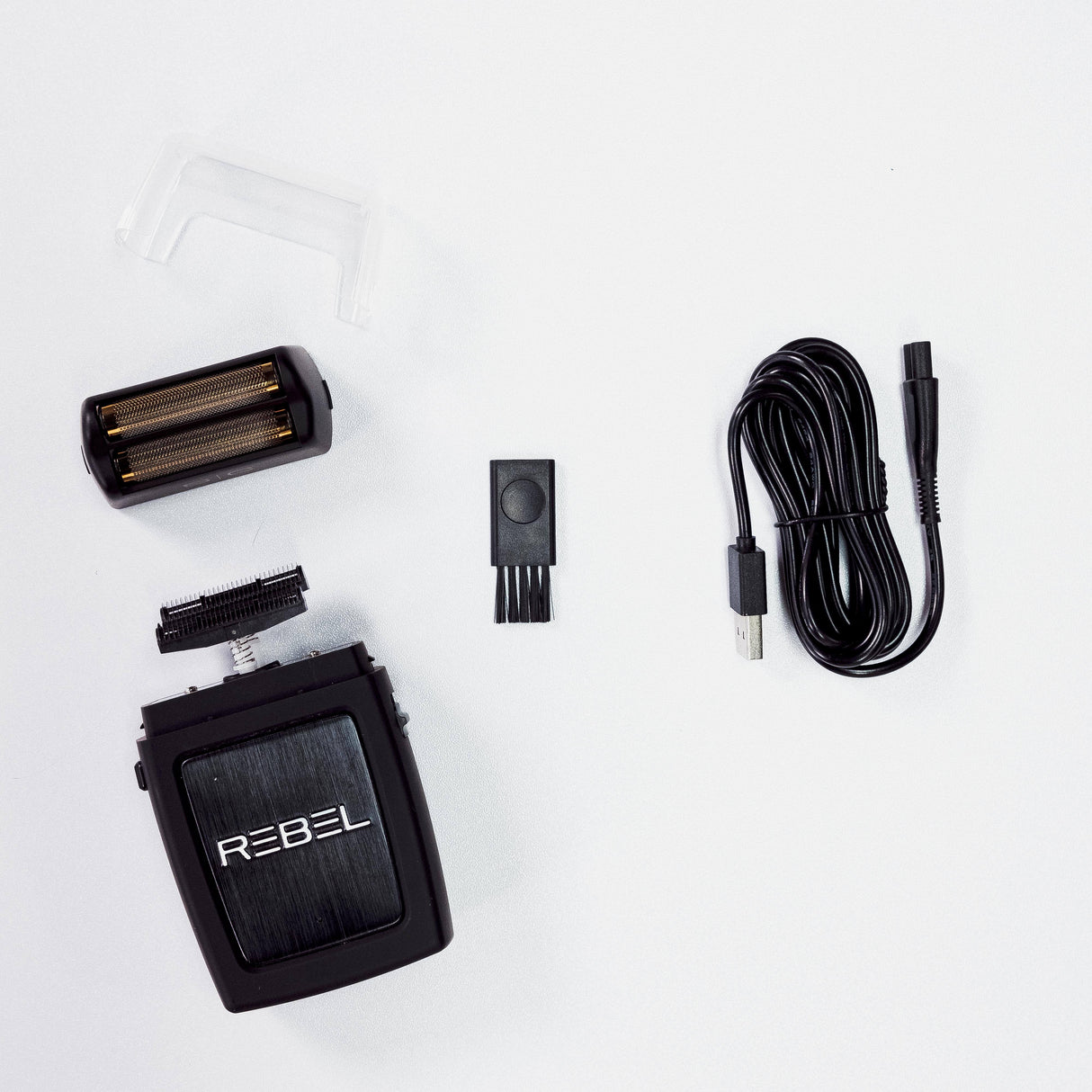 StyleCraft Instinct Metal Cordless Double Foil Shaver with In2 Vector Motor Intuitive Torque Control black