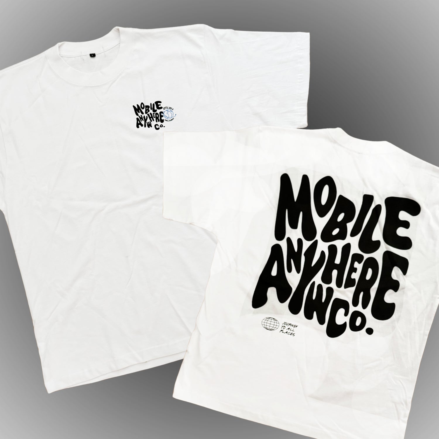 Journey To All Places Oversized T-Shirt