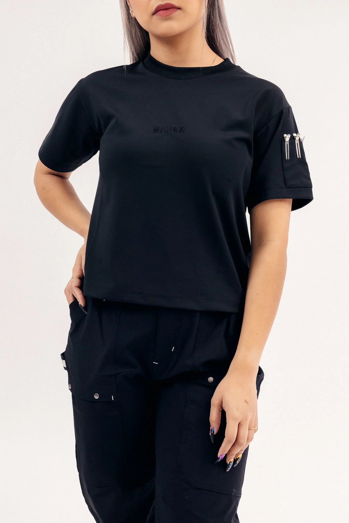 SLCKR Women's Shop Tee black