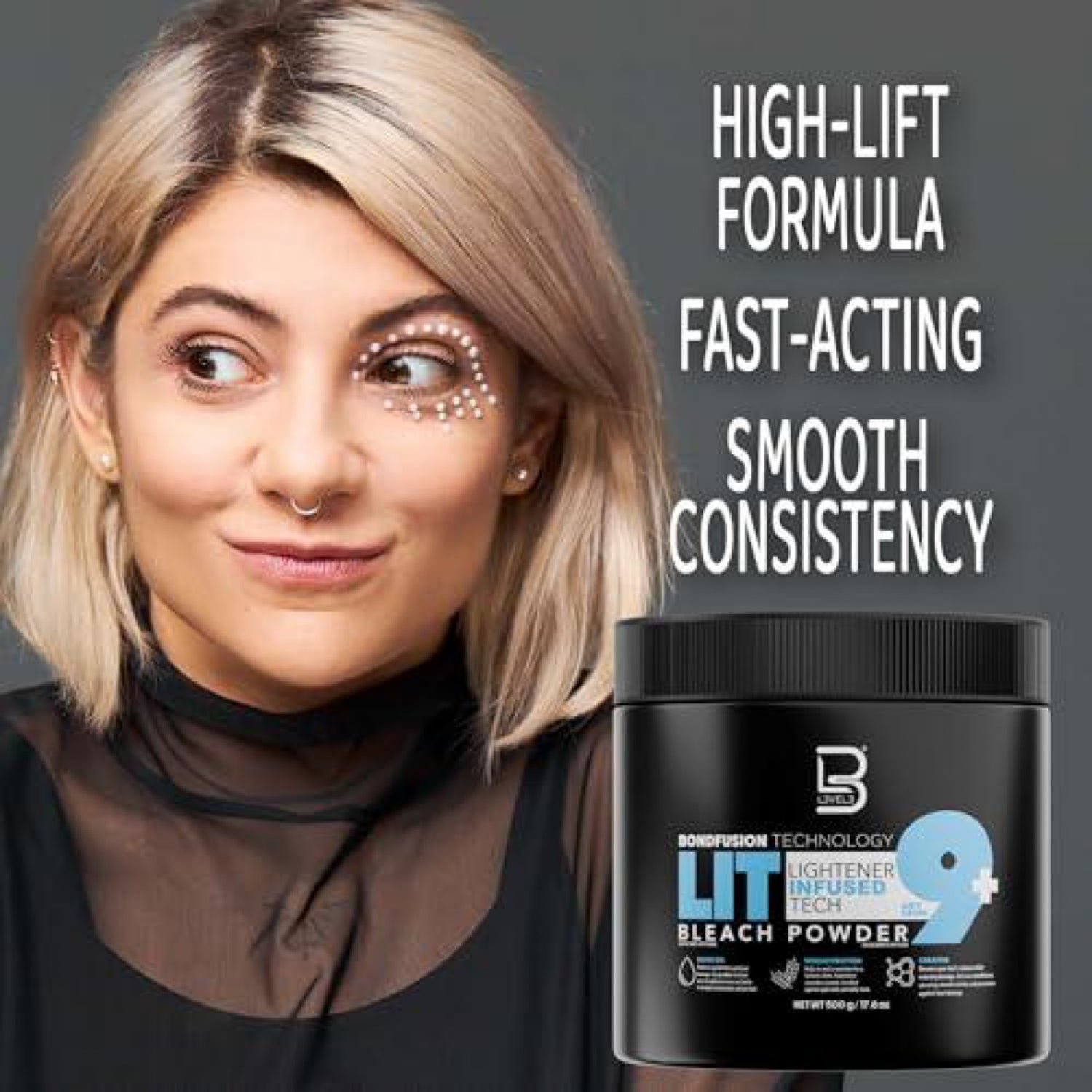 Level 3 Bleach Powder - Hair Lightener with Olive and Wheat Protein