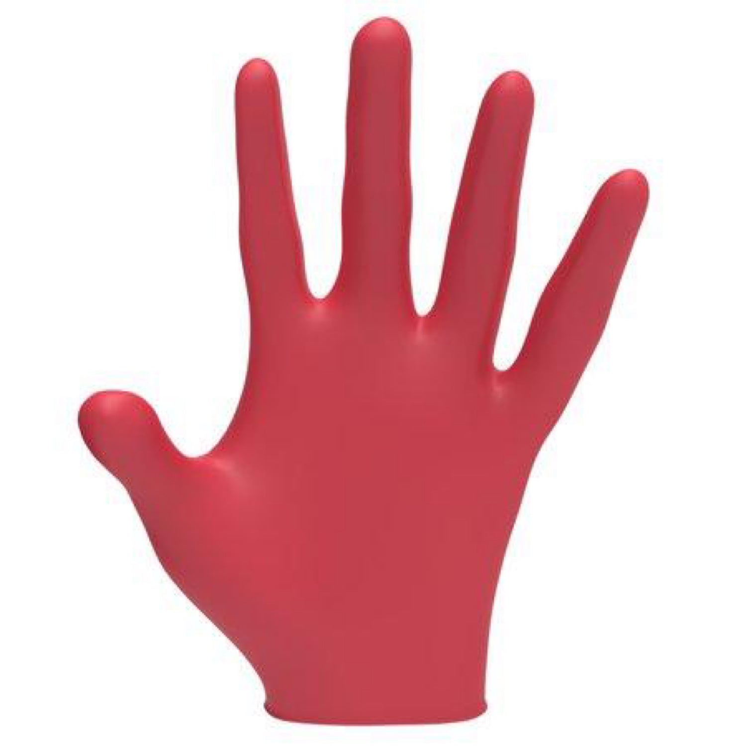 L3VEL3 Red Nitrile Gloves Gloves M