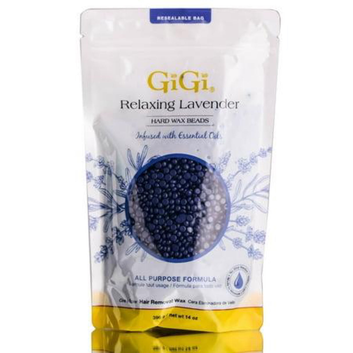 Gigi Hard Wax Beads for Hair Removal (14 oz