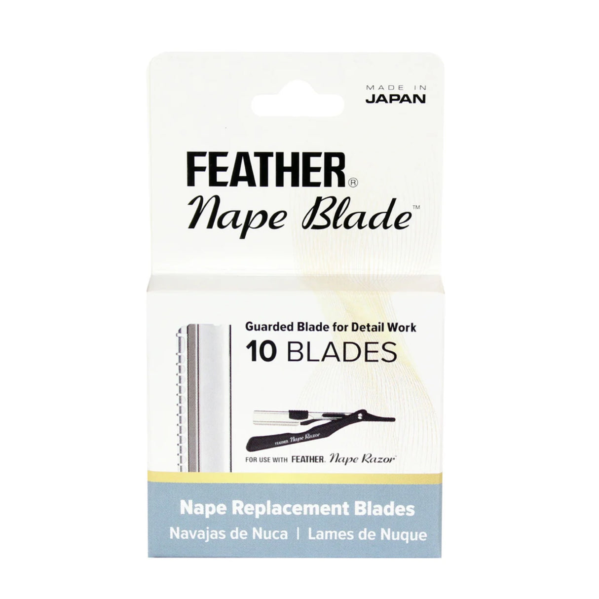 Feather Nape and Body Razor Blades