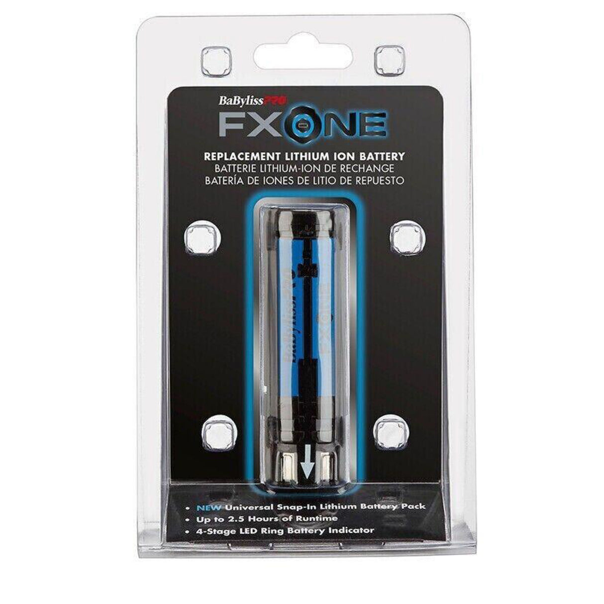 babylisspRO FxONE Replacement Lithium Ion Battery Universal Snap-In 2.5H Runtime