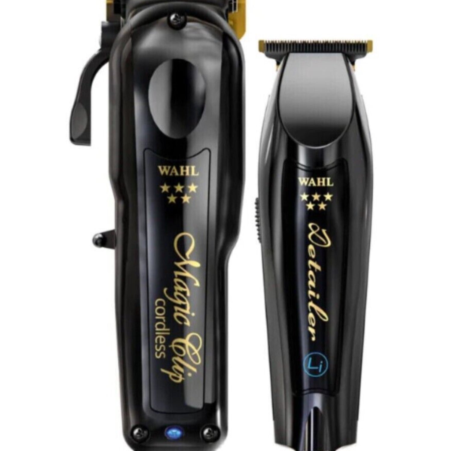 Wahl Cordless Barber Combo Black Magic Clip Clipper & Detailer Trimmer