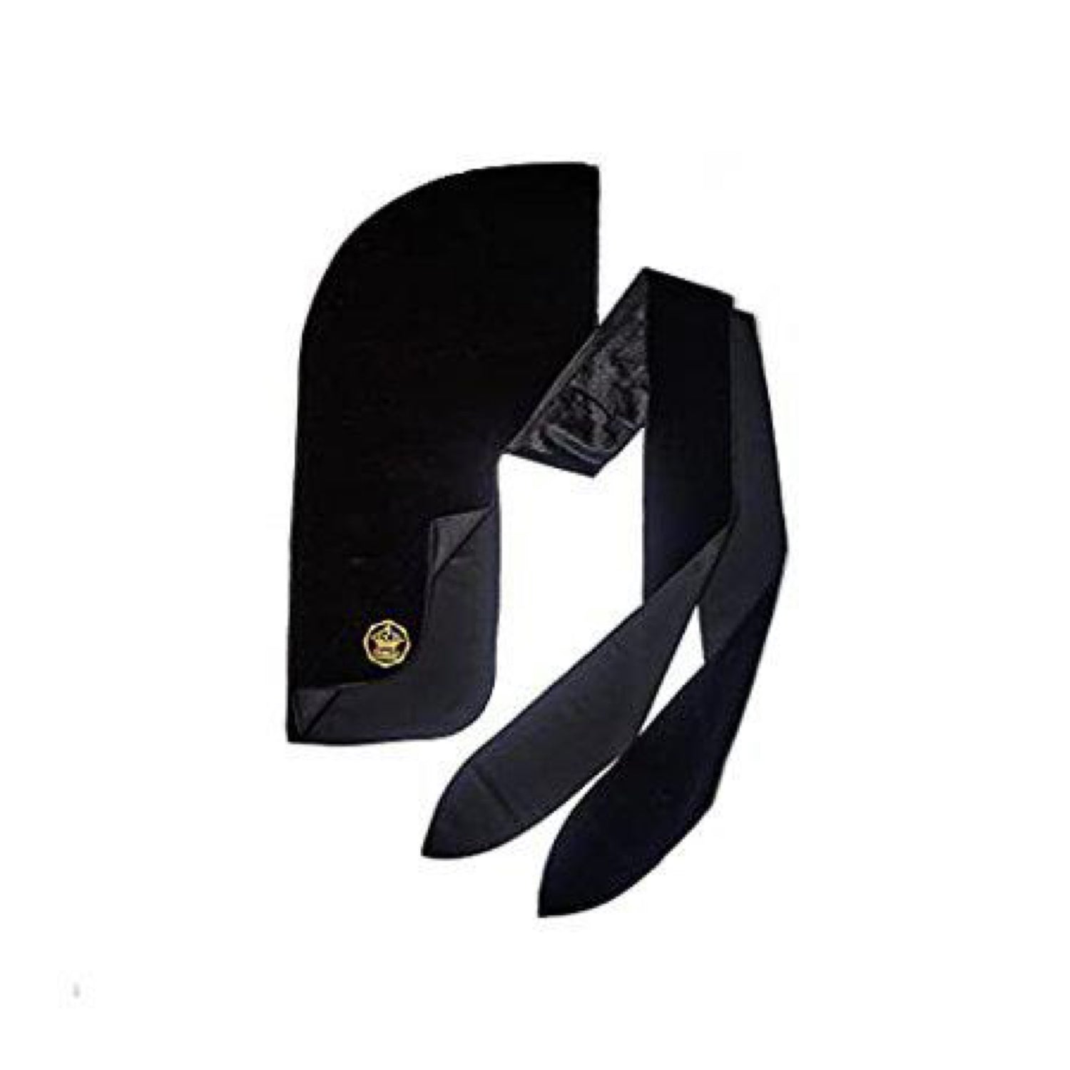 RED BY KISS Bow Wow Power Wave Velvet Luxe Durag (Black)
