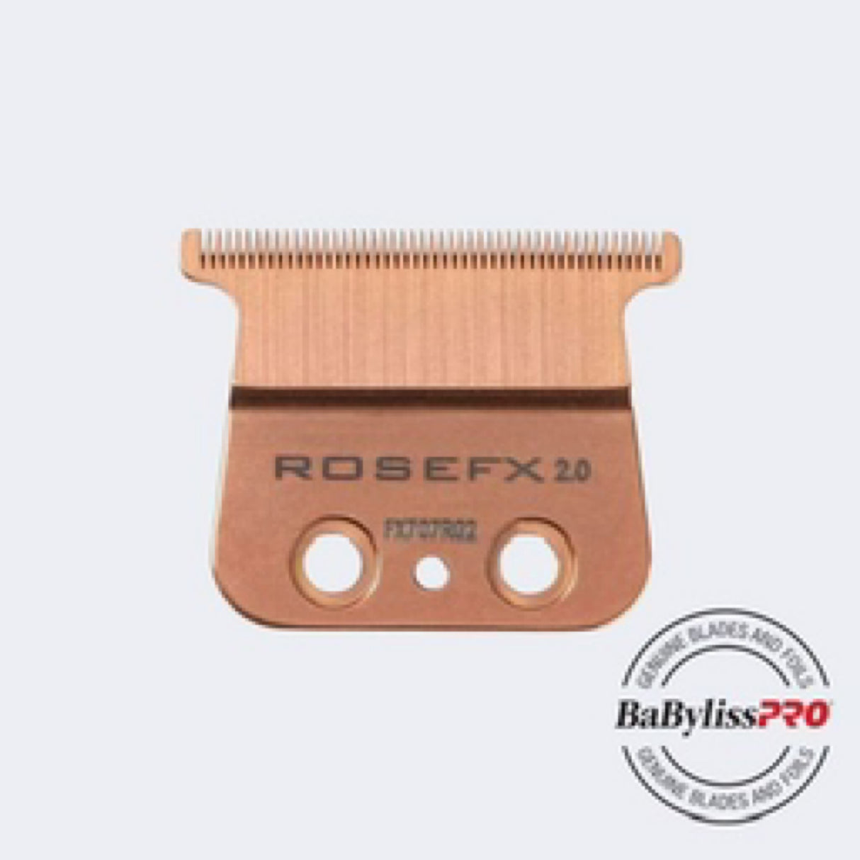 BABYLISSPRO® REPLACEMENT ROSE GOLD TITANIUM DEEP-TOOTH T-BLADE Item No. FX707RG2