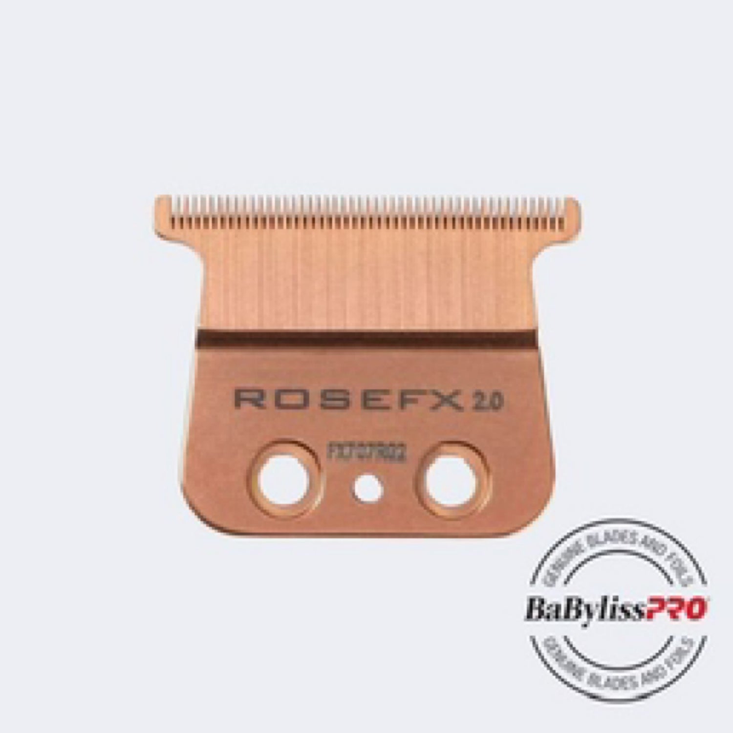 BABYLISSPRO® REPLACEMENT ROSE GOLD TITANIUM DEEP-TOOTH T-BLADE Item No. FX707RG2