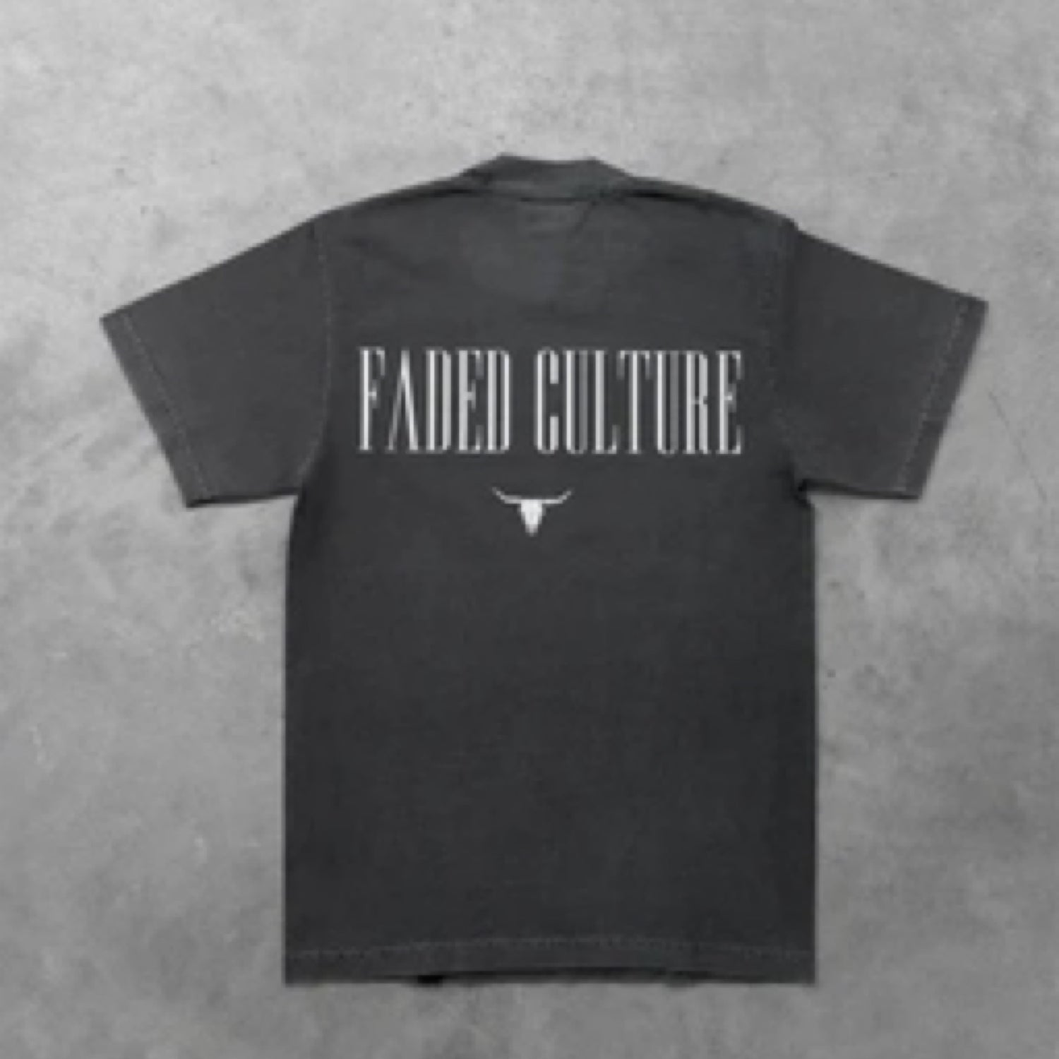 FADED CULTURE T-SHIRT LONG HORN