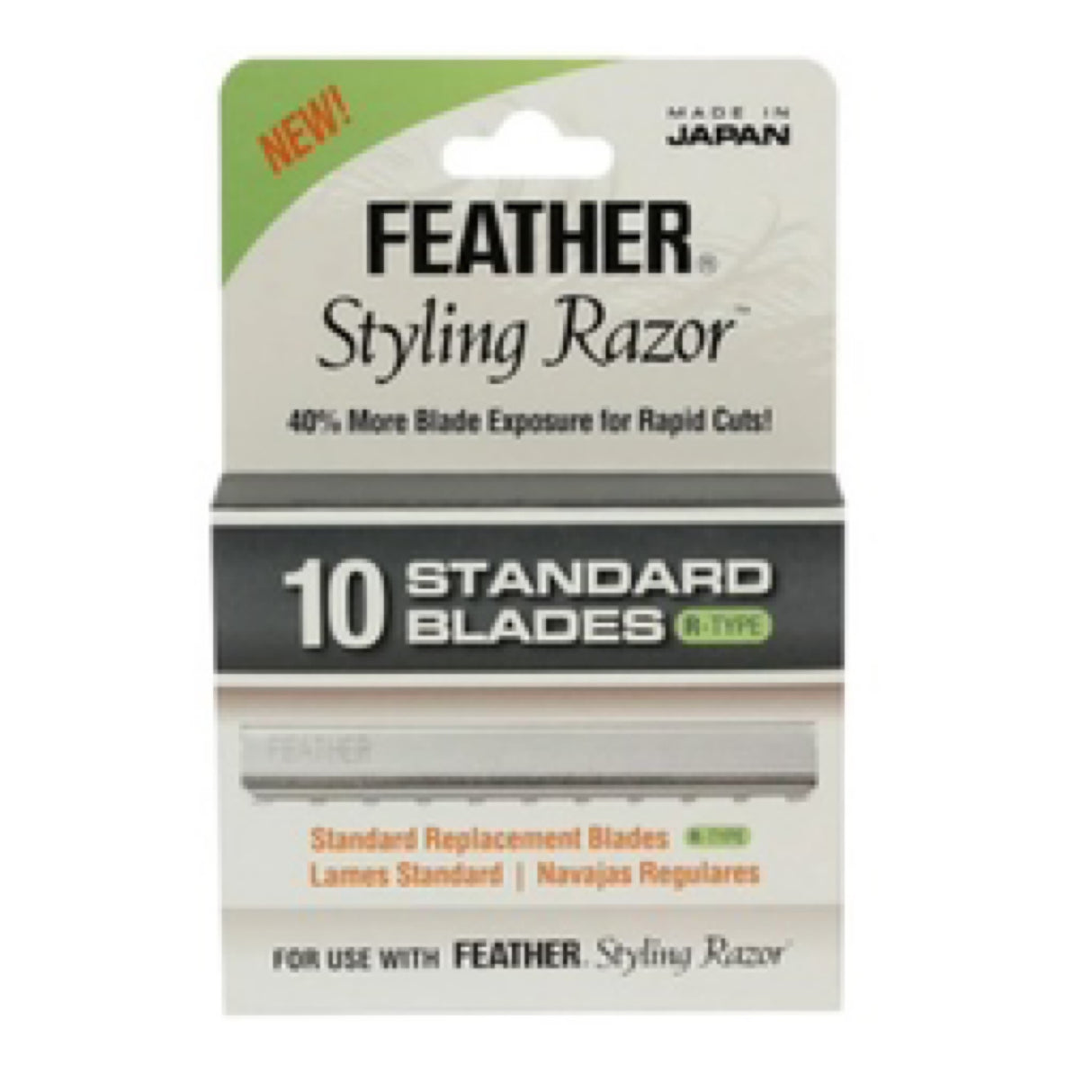 Feather Nape and Body Razor Blades