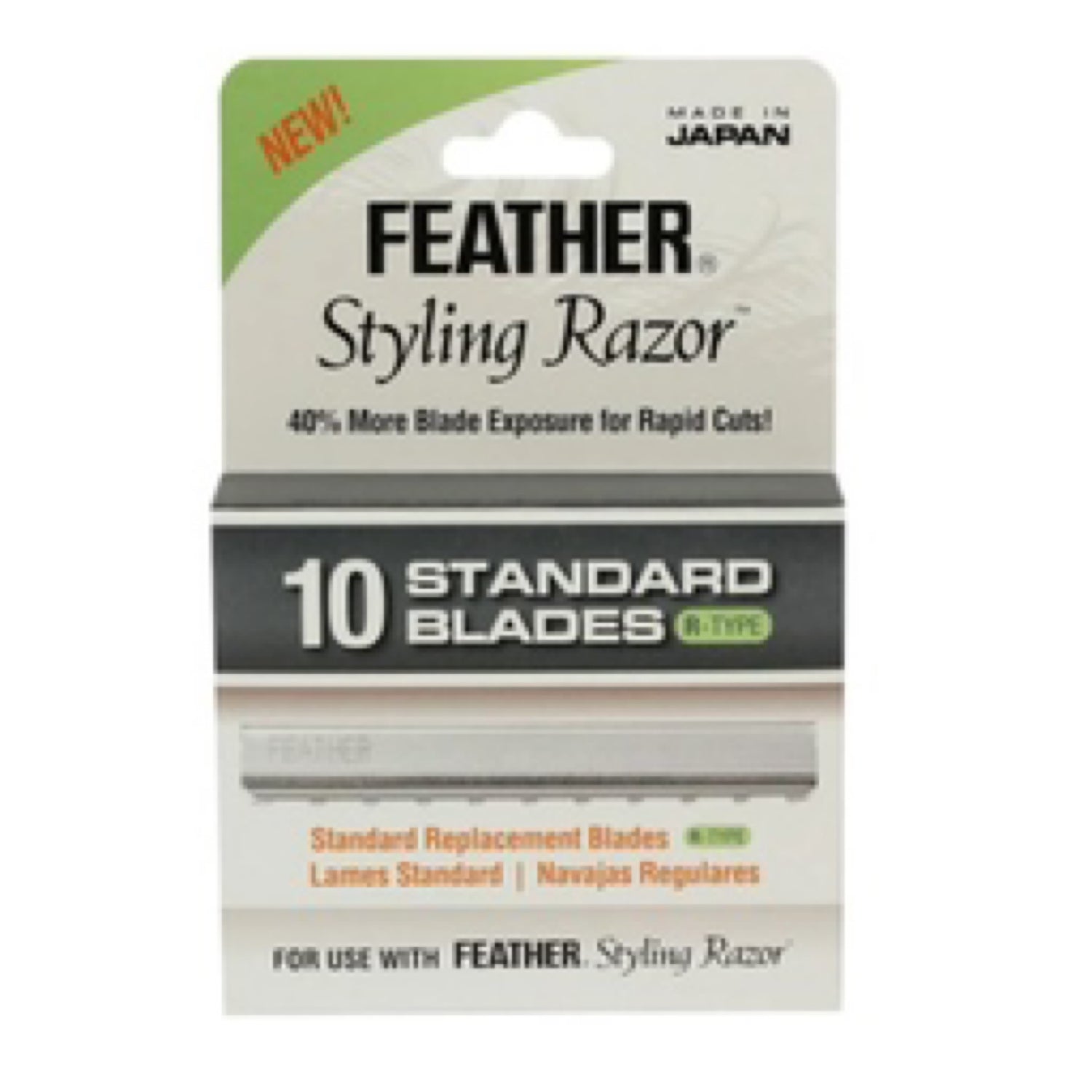 Feather Nape and Body Razor Blades