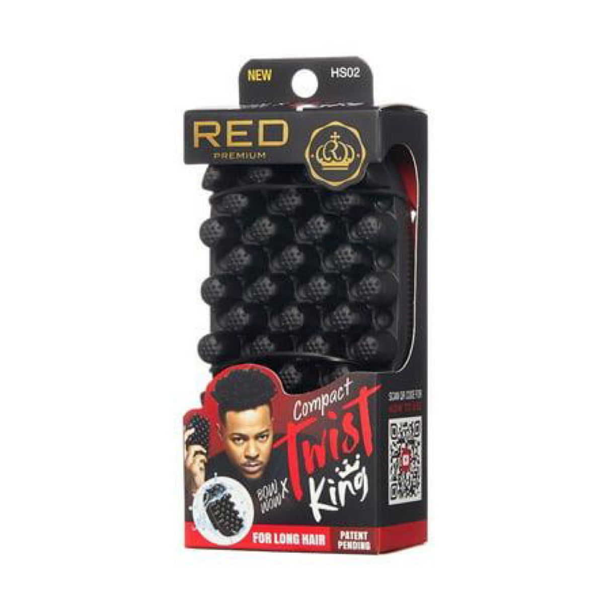 RED BY KISS compact twist king HS02