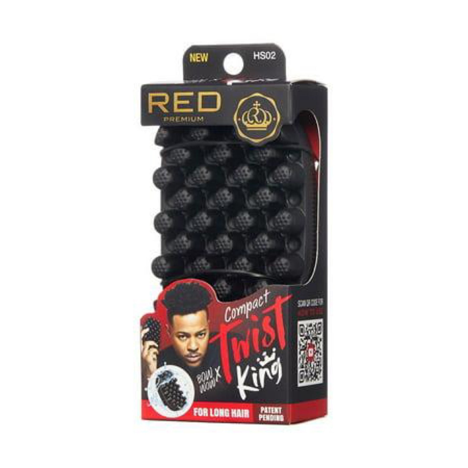 RED BY KISS compact twist king HS02
