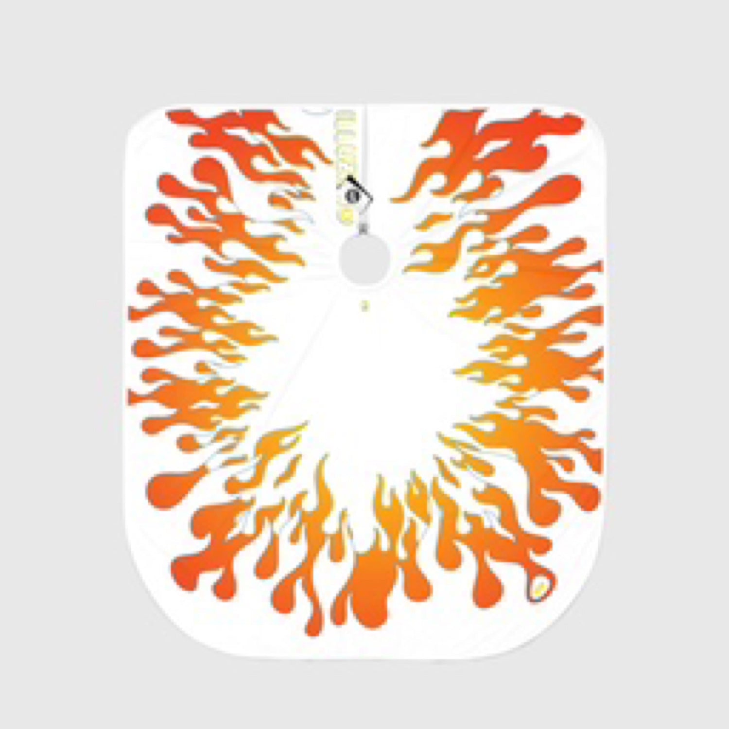 Illuzien cape white flames