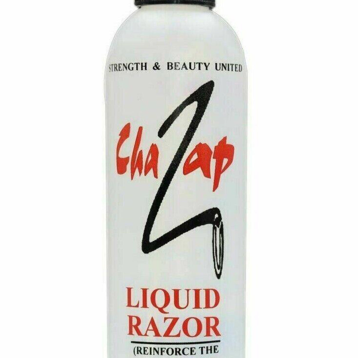 Chazap Liquid Razor ReinForce Sharp Crisp Hairline for Hair and Bear Shaving 8 oz
