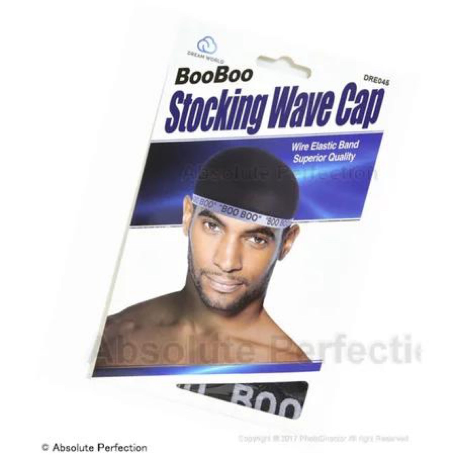 Dream world BOO Boo Stocking Wave Builder 360 Waves Cap Black