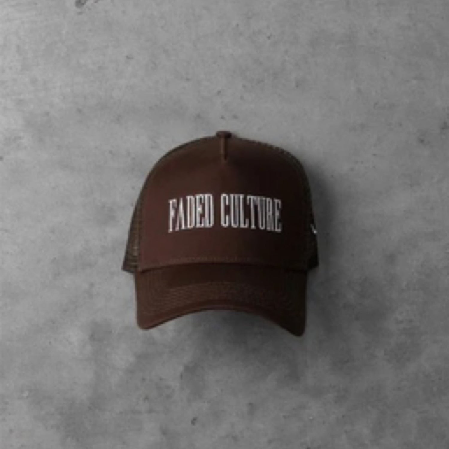 FADED CULTURE TRUCKER HAT - LONG HORN
