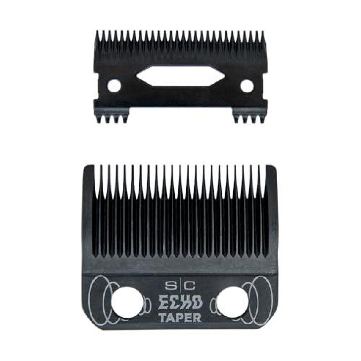 StyleCraft Replacement Echo Taper Clipper Blade with Black DLC Echo Deep Cutter Set