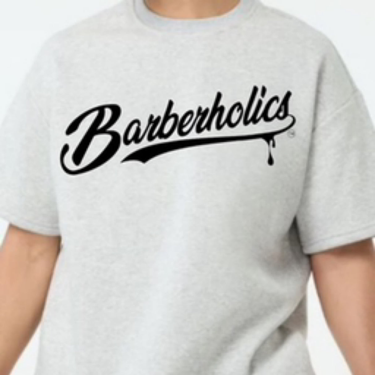 BARBERHOLICS SHORT SLEEVE PULLOVER