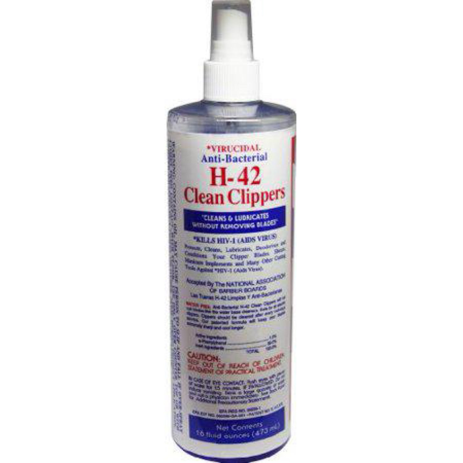 H-42 Clipper Disinfectant Spray 16 oz