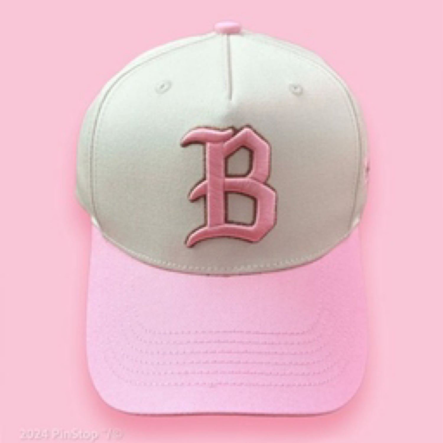 PINSTOP HAT TWO-TONE P&B
