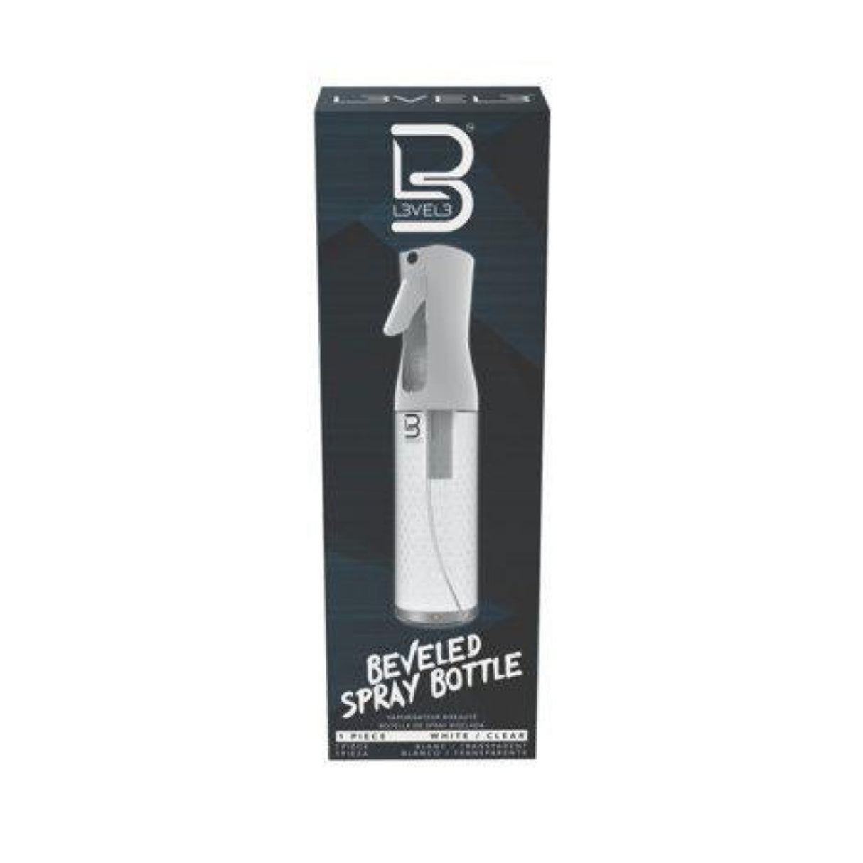 L3VEL3 Beveled Spray Bottle Hair Spray Bottle pc