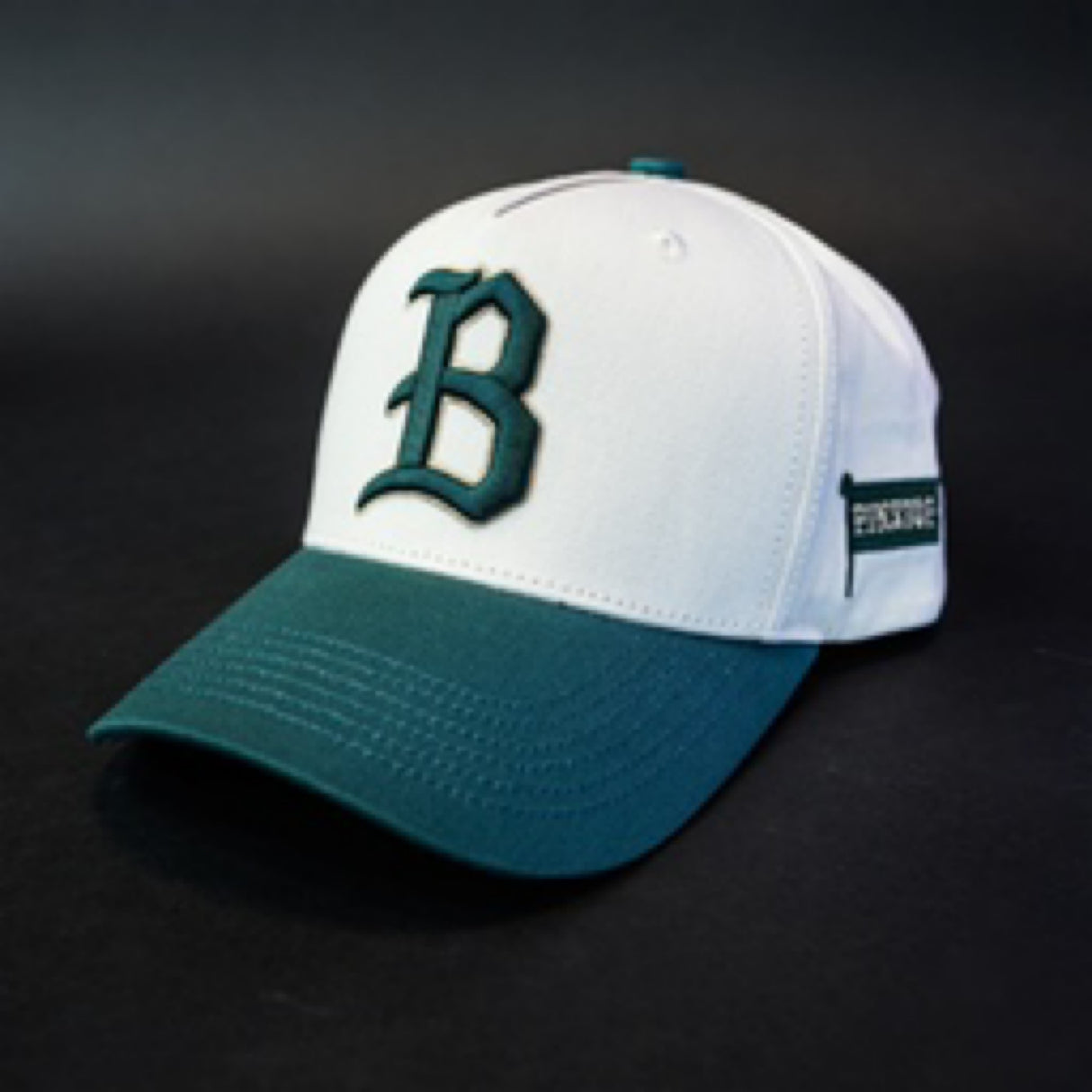 PINSTOP HAT TWO-TONE G&B