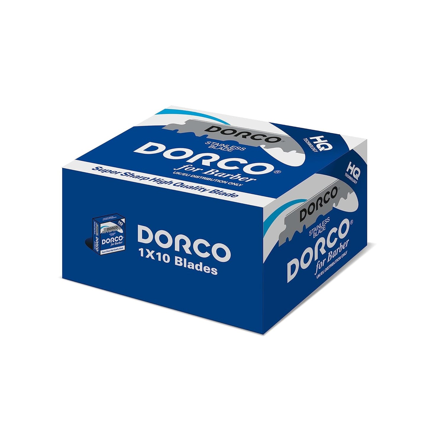 DORCO Sharp Single Edge Blades - 100 Blades