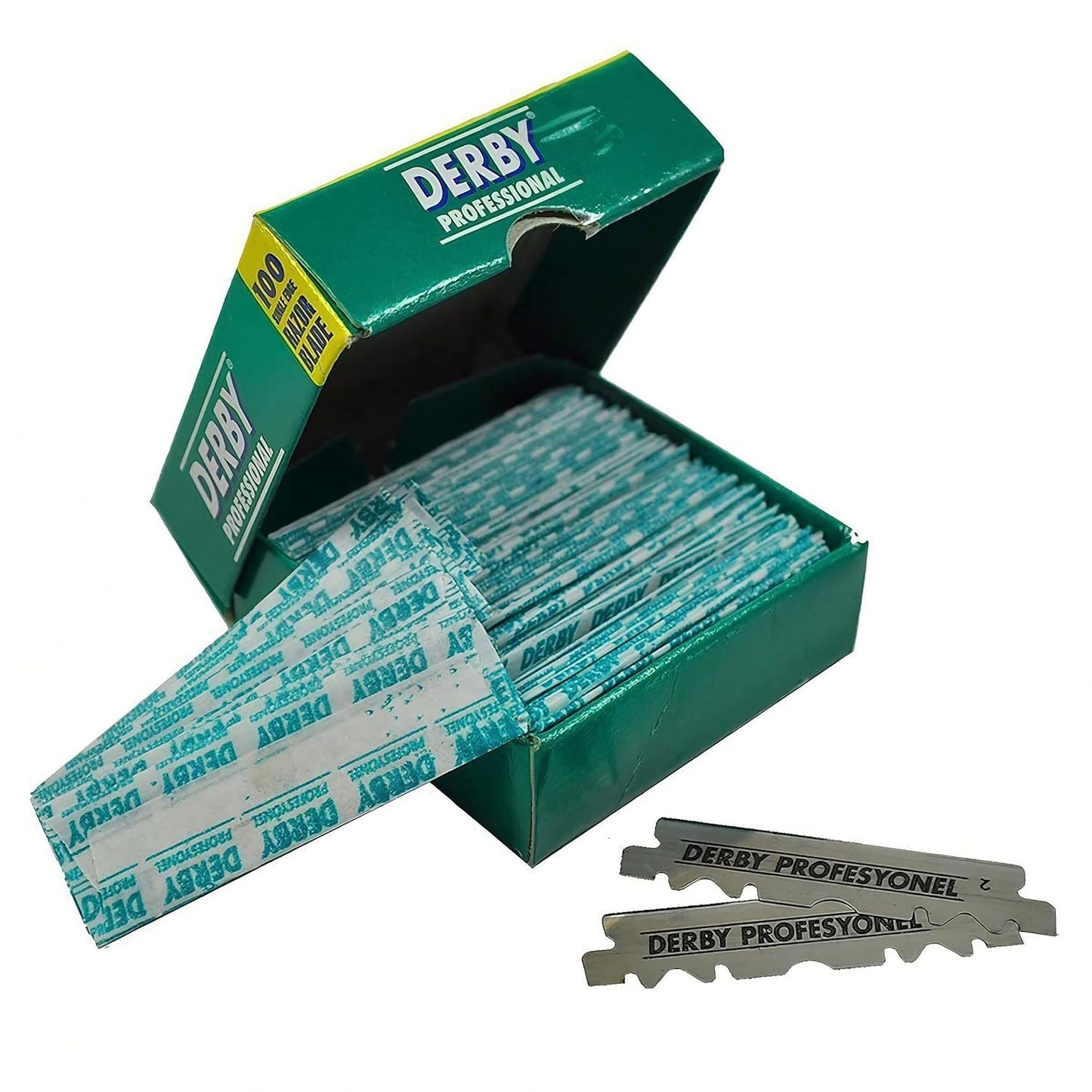 DERBY Professional 100 Single Edge Razor Blades