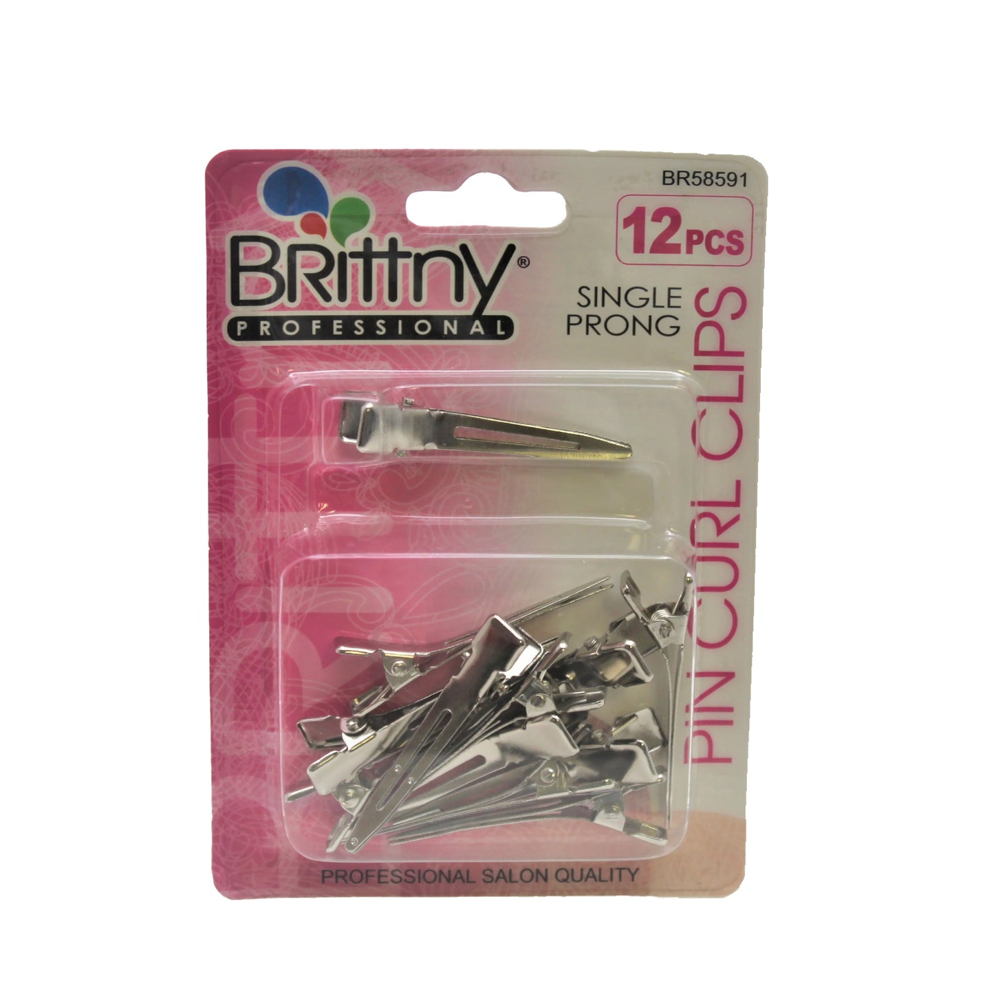 Dream World Single Prong Pin Curl Clips