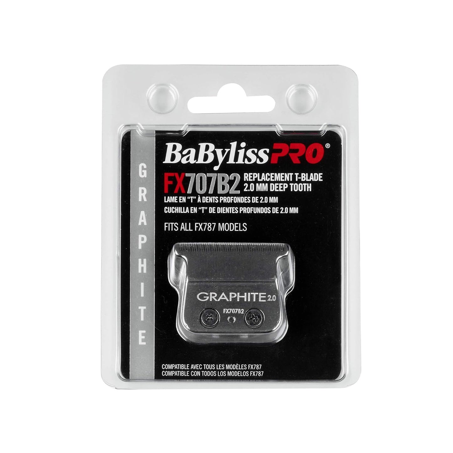 BaBylissPRO Barberology Replacement Blades, T-Blades for Outlining Hair Trimmer