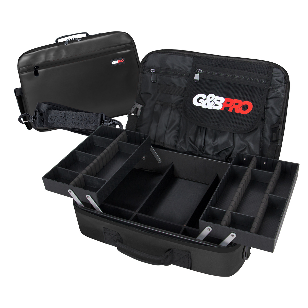 Premium Leather Crossbody Mobile Station