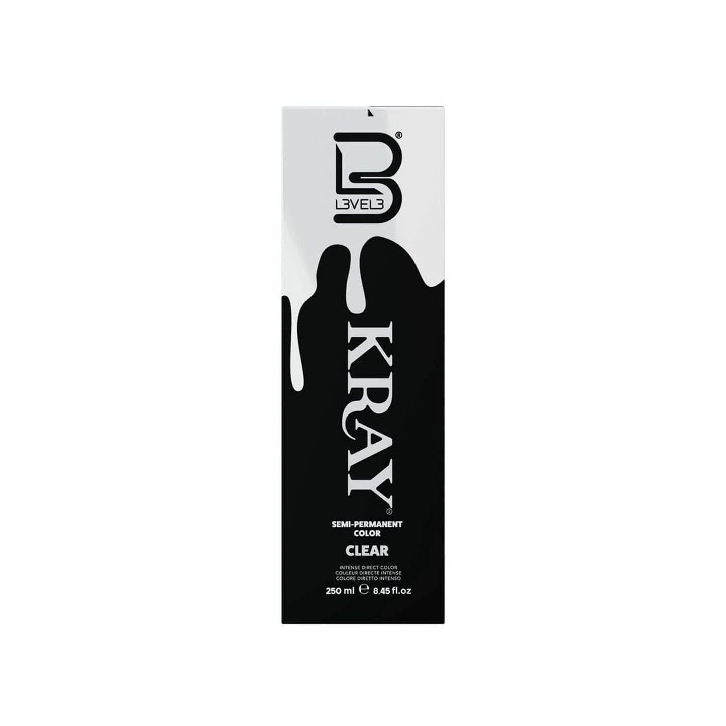 L3VEL KRAY Semi Permanent Hair Color 8.45 Fl Oz