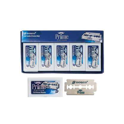 DORCO 100 Piece Prime Double Edge Razor Blades