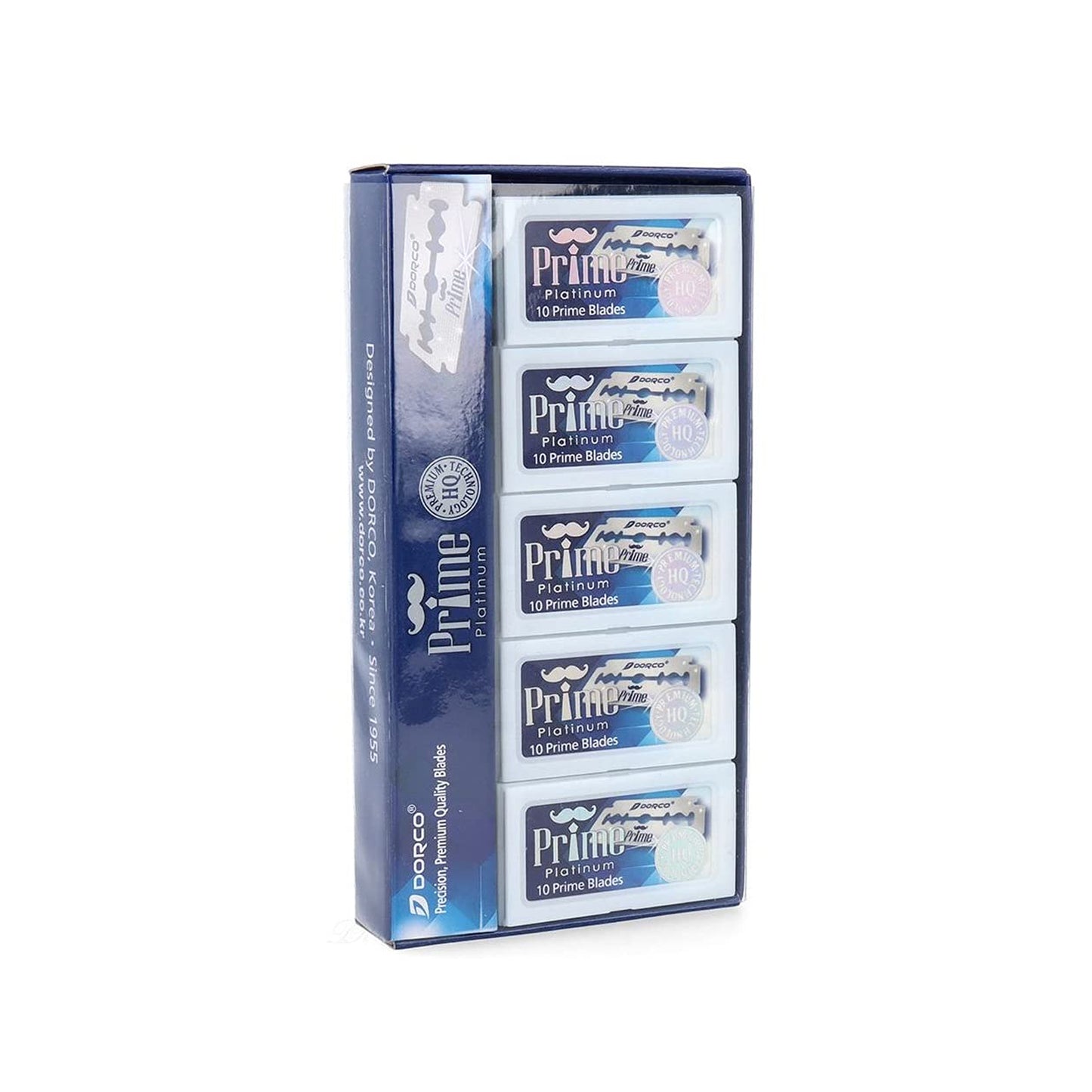 DORCO 100 Piece Prime Double Edge Razor Blades