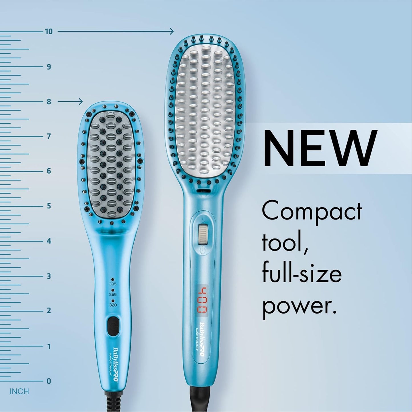 BaBylissPRO Nano Titanium Thermal Paddle Brush