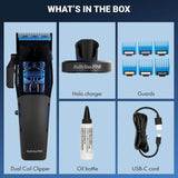 Babylisspro Dual Coil Clipper; Professional Hair Clipper, All‐‐metal Housing, Precision Cutting Performance