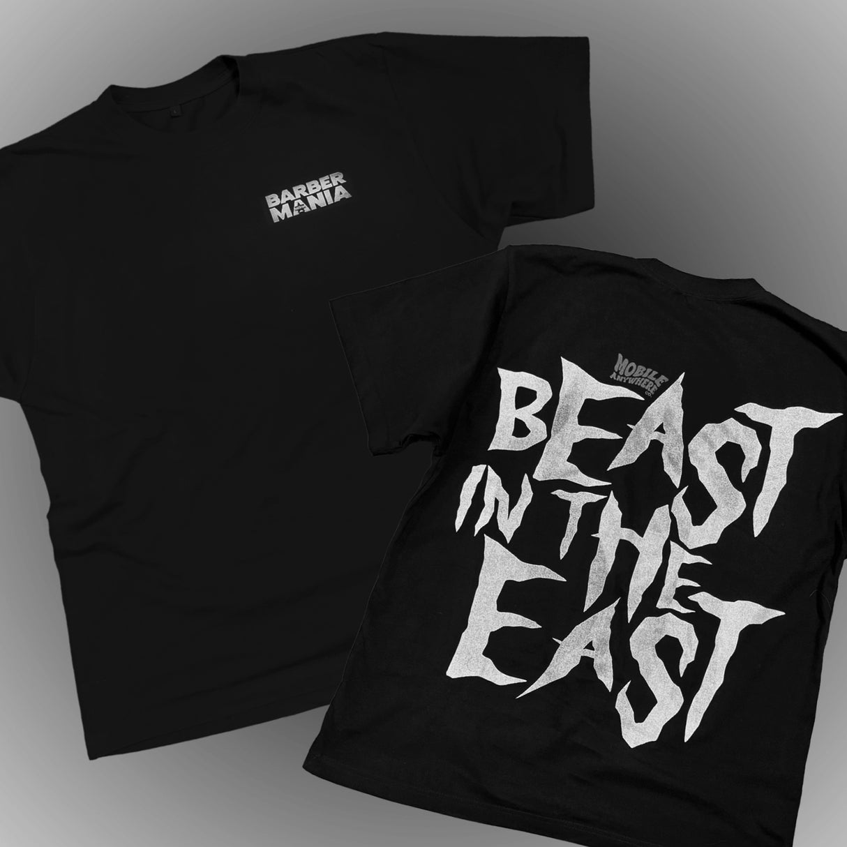 "Beast In The East" BarberMania Comp. Oversized T-Shirt
