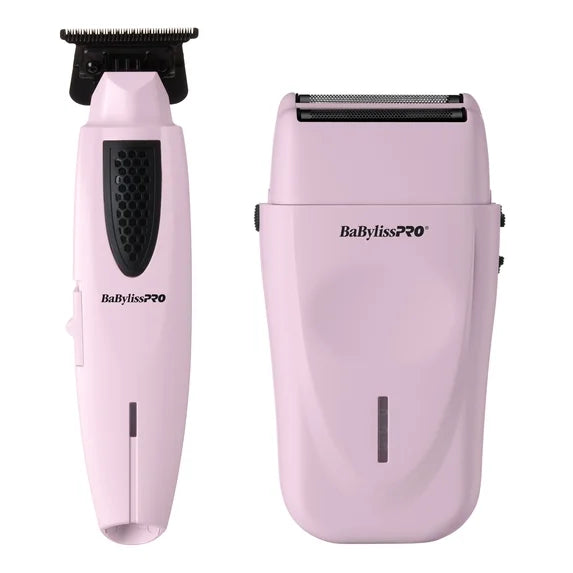 Lithium FX Pink Trimmer + Shaver Bundle