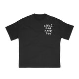 Girls Can Fade Too Tee - Black/White