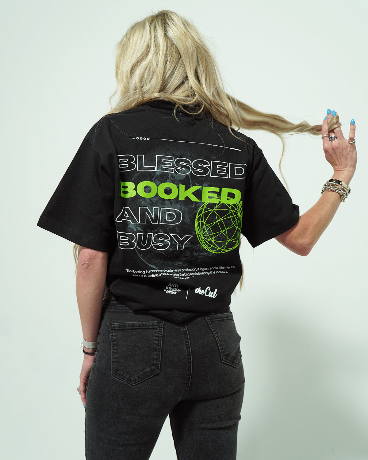 Blessed, Booked & Busy Tee