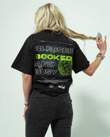 Blessed, Booked & Busy Tee