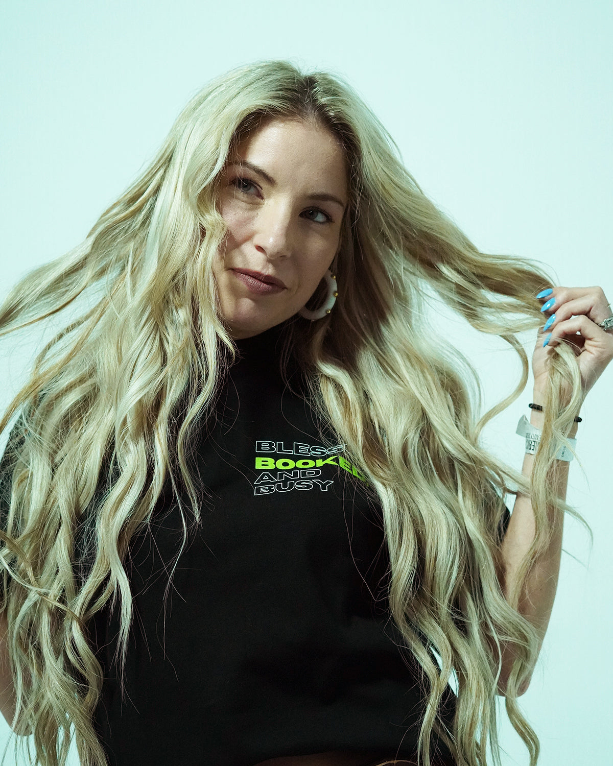 Blessed, Booked & Busy Tee