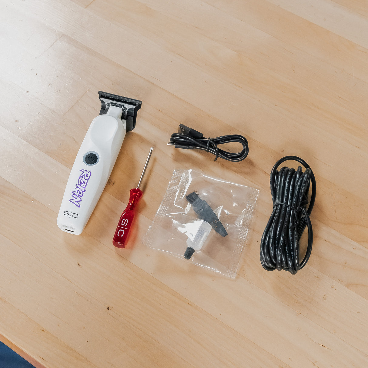 StyleCraft Reign Professional Hair Clipper, Hair Trimmer with Brushless Motor, USB-C Rechargeable