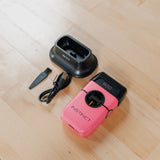 StyleCraft Instinct Metal Cordless Double Foil Shaver with In2 Vector Motor Intuitive Torque Control pink